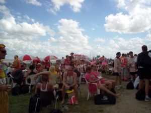 Relaxing after the Marathon