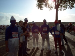 The Running Smurfs