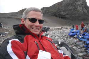 David with Penguins on Ho Island February 24 2007 (5)